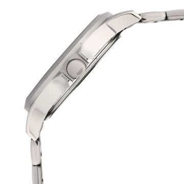 Titan Multifunction Silver Dial Silver Stainless Steel Strap Watch For Men