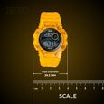 Zoop Mystic Digi Digital Watch For Boys With Transparent Orange Finish From House Of Titan - image number 3