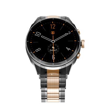 Titan Heritage Premium Smartwatch with All SS Design, 3.6 CM AMOLED Display, BT Calling, Advanced Chipset, Titan Health