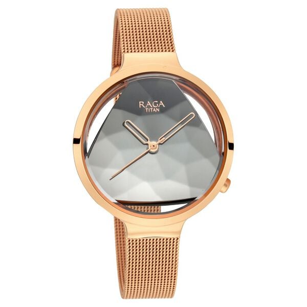 Titan Raga Moments of Joy Silver Dial Analog Metal Strap watch for WoMen - image number 1