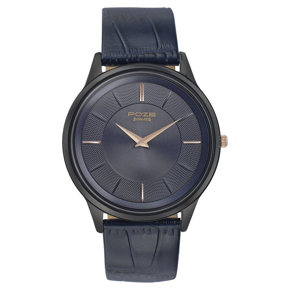 Sonata blue watch hotsell
