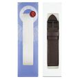 22 mm Brown Genuine Leather Strap for Men - image number 7