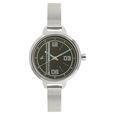 Fastrack Varsity Quartz Analog Green Dial Stainless Steel Strap Watch for Girls