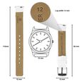 12 mm Genuine Leather Straps for Women - image number 1