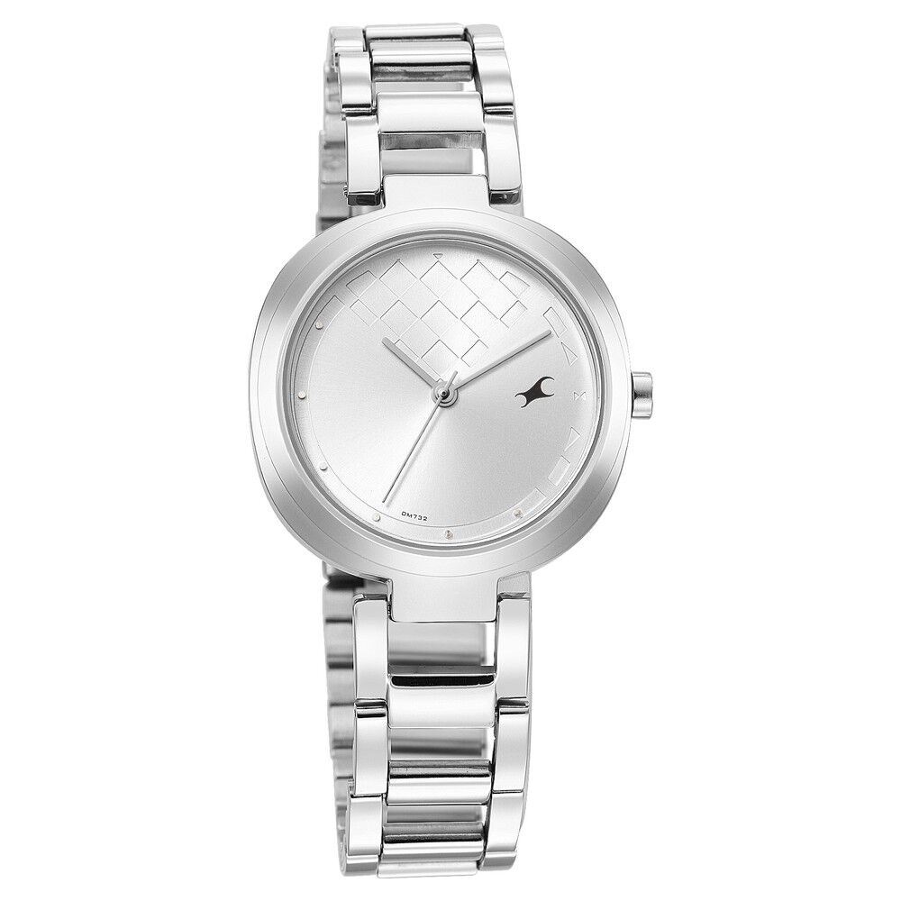 Fastrack silver hotsell chain watches