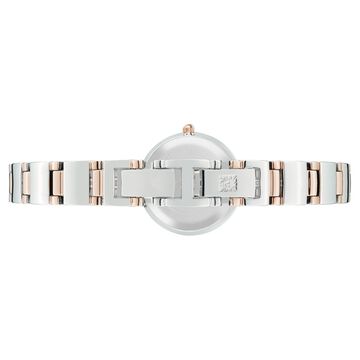 Anne Klein Quartz Analog Blue Dial Metal Strap Watch for Women