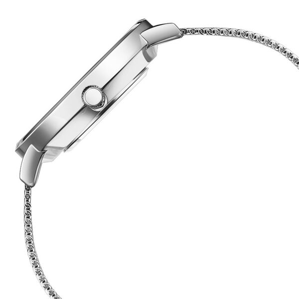 Poze by Sonata Quartz Analog Silver Dial Stainless Steel Strap Watch for Men - image number 3