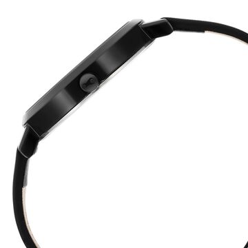 Fastrack Style Up Black Dial Leather Strap Watch for Girls