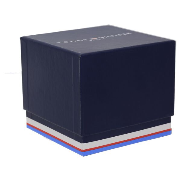 Tommy Hilfiger Quartz Analog Beige Dial Silicone Strap Watch for Men - image number 4