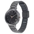 Sonata Play Anthracite Dial Women Watch With Stainless Steel Strap - image number 1