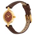 Titan Quartz Analog Red Dial Leather Strap Watch for Women - image number 1