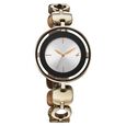 Fastrack Chrome K Quartz Analog Silver Dial K Chrome Metal Strap Watch For Girls - image number 1