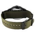 Fastrack Stunners Quartz Analog Black Dial Green Nylon Strap Watch For Guys - image number 5