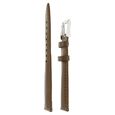 22 mm Brown Genuine Leather Strap for Men - image number 2