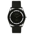 Titan Quartz Analog Black Dial Leather Strap Watch for Men