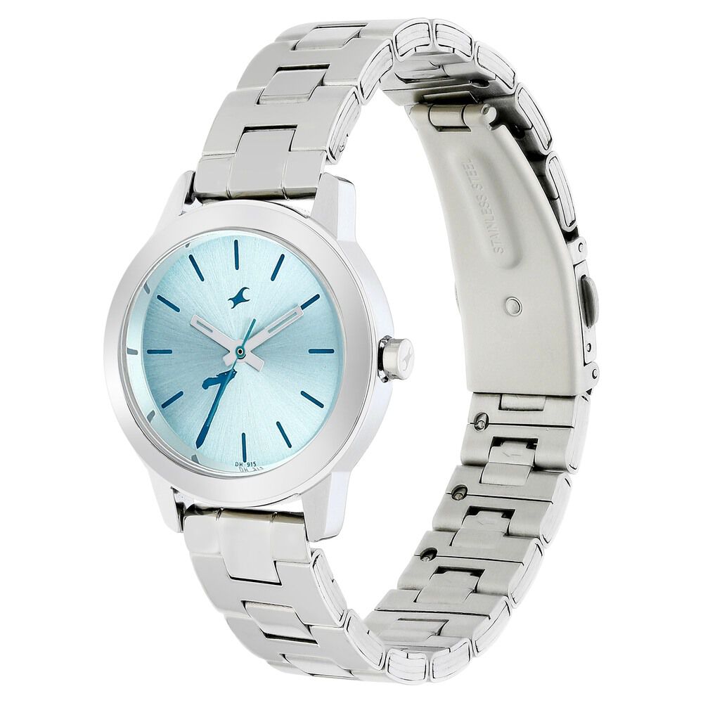 Buy Online Fastrack Tropical Waters Quartz Analog Green Dial Metal