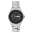 Fastrack Quartz Analog Silver Dial Leather Strap Watch for Guys