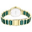 Kenneth Cole Quartz Analog Green Dial Golden Colour Ceramic Strap Watch For Women - image number 4