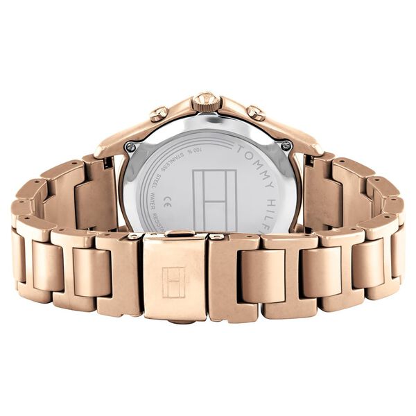 Tommy Hilfiger Quartz Multifunction Pink Dial Stainless Steel Strap Watch for Women - image number 2