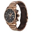 Titan Octane Primal Quartz Chronograph Brown Dial Brown Stainless Steel Strap Watch For Men - image number 2