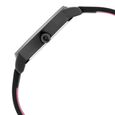 Fastrack Ruffles Quartz Analog with Date Black Dial Leather Strap Watch for Girls - image number 4