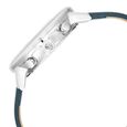Titan Quartz Chronograph Silver Dial Leather Strap Watch for Men - image number 3