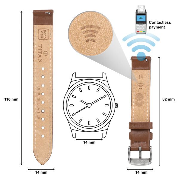 Titan Pay - India's First Payment Strap (14mm) - image number 1