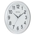 Titan 30cm White faced Silent Wall Clock for Modern Homes - image number 2