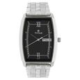 Titan Karishma White Dial Analog with Day and Date Stainless Steel Strap Watch for Men