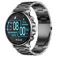 Fastrack Marvellous FX2 Unisex Smart Watch With Grey Metal Strap - image number 2