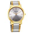 Sonata Utsav Quartz Analog Black Dial Stainless Steel Strap Watch for Men