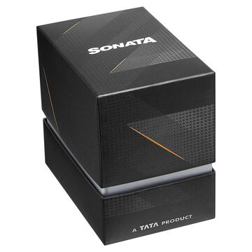 Sonata Sleek Green Dial Analog with Date Watch for Men