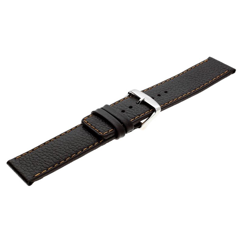 Buy Online 24 mm Brown Genuine Leather Straps for Men nf1910271024s Titan