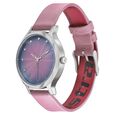 Fastrack Sunburn Quartz Analog Pink Dial Leather Strap Watch for Girls - image number 2