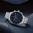 Titan White Dial Quartz Multifunction Stainless Steel Strap watch for Men