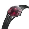 Kenneth Cole Quartz Analog Maroon Dial Stainless Steel Strap Watch for Men - image number 3