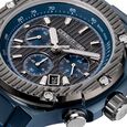 Cerruti 1881 Quartz Chronograph Grey Dial Blue Stainless Steel Strap Watch For Men - image number 2