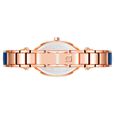 Anne Klein Quartz Analog Blue Dial Rose Gold Metal Strap Oval Shaped Watch For Women - image number 2