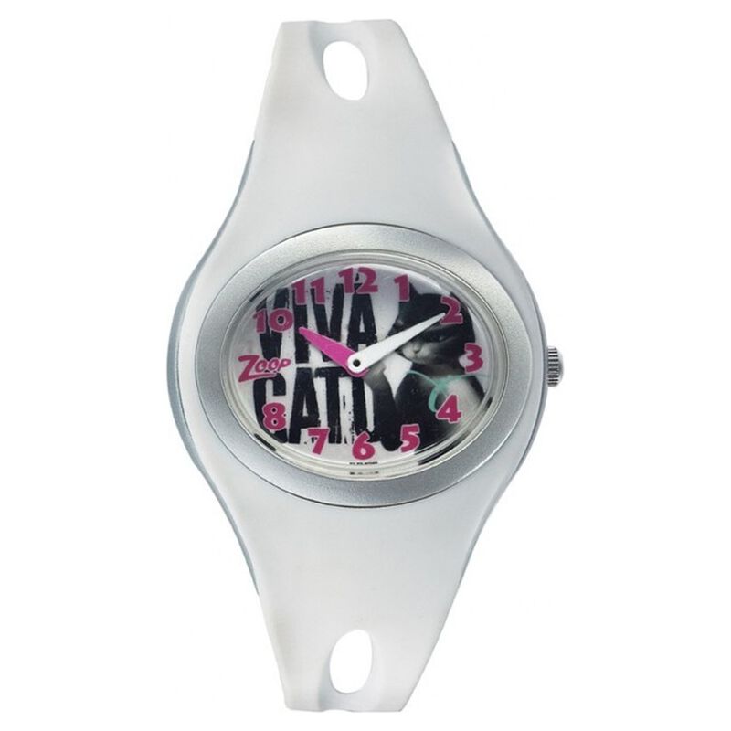Zoop By Titan Quartz Analog White Dial Plastic Strap Watch for Kids