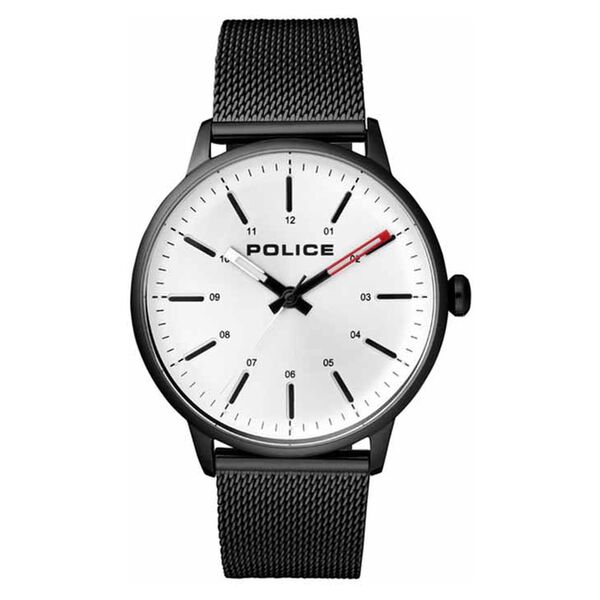 White Dial Metal Strap Watch for Men - image number 0