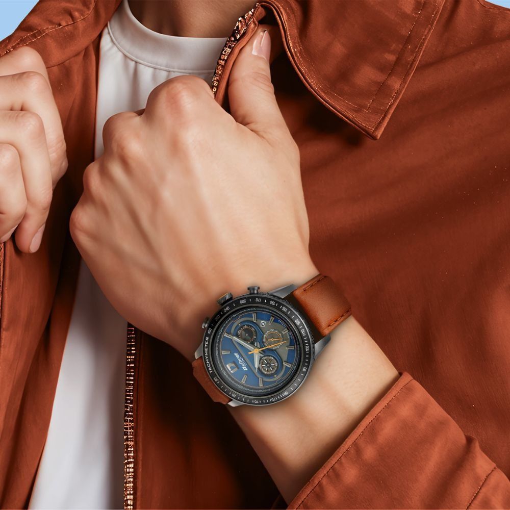 Quartz Titan Online Buy ラガルン Analog Men for Watch Strap Leather デュエルマスターズ
