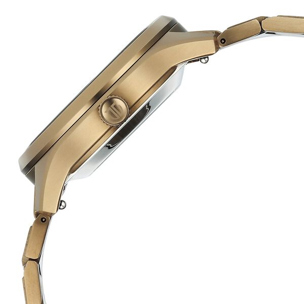 Titan Astral Concealed Automatic Analog with Khaki Dial Khaki Stainless Steel Strap Watch for Men - image number 5