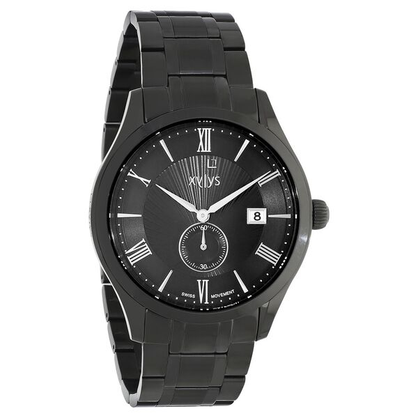 Xylys Swiss Analog Stainless Steel Black Dial Watch for Men - image number 1