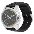 Fastrack Loopholes Quartz Analog Black Dial Silicone Strap Watch for Guys - image number 1