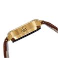 Sonata Act Safety Watch White Dial Women Watch With Leather Strap - image number 1