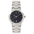 Xylys Swiss Analog with Date Silver Stainless Steel Strap and Black Dial Watch For Men - image number 0