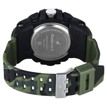 Fastrack Streetstyle Ana Digi watch with Camouflage look for Guys