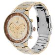 Titan Grandmaster Champagne Dial Chronograph Metal Strap Watch for Men - image number 2