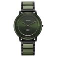 Titan Edge Melange Slim Steel & Ceramic Strap Blue Dial Analog Watch For Men