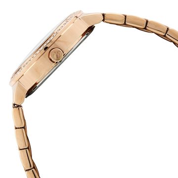 Titan Whimsy Rose Gold Dial Quartz Multifunction Stainless Steel Strap Watch for Women